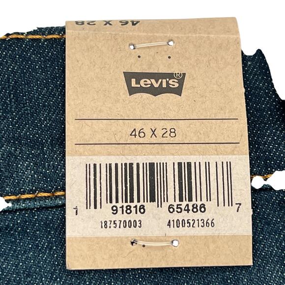 Levi’s 541 Authentic Taper Stretch men’s medium wash jeans - Picture 9 of 13